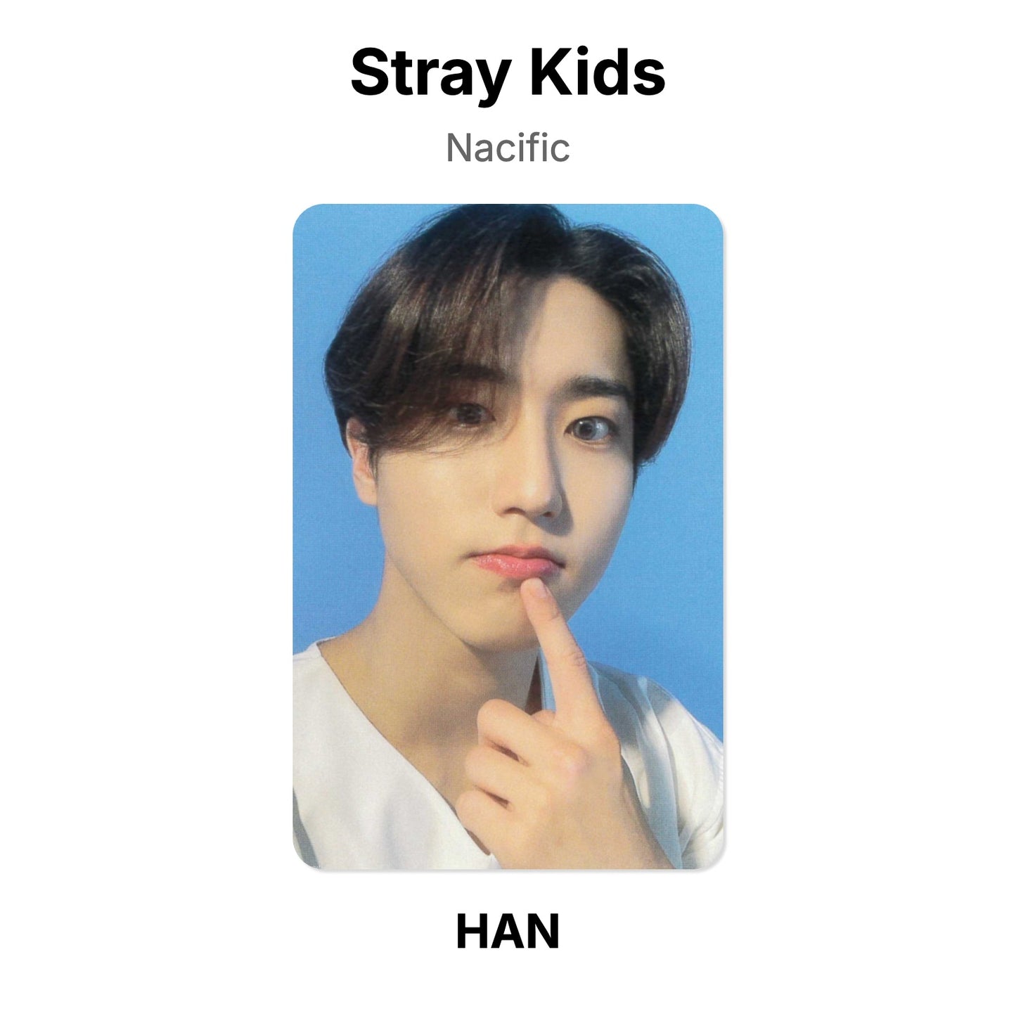 Stray Kids Nacific Offizielle Photocard