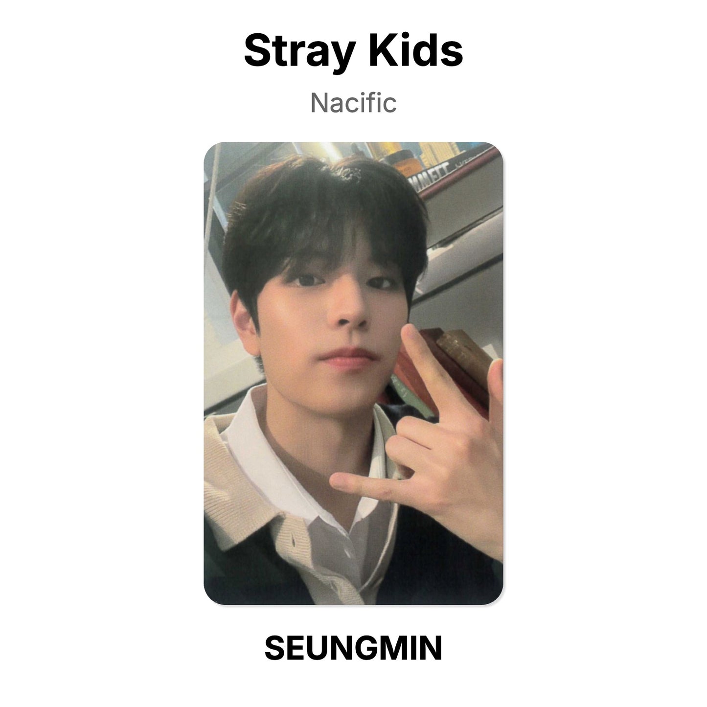 Stray Kids Nacific Offizielle Photocard