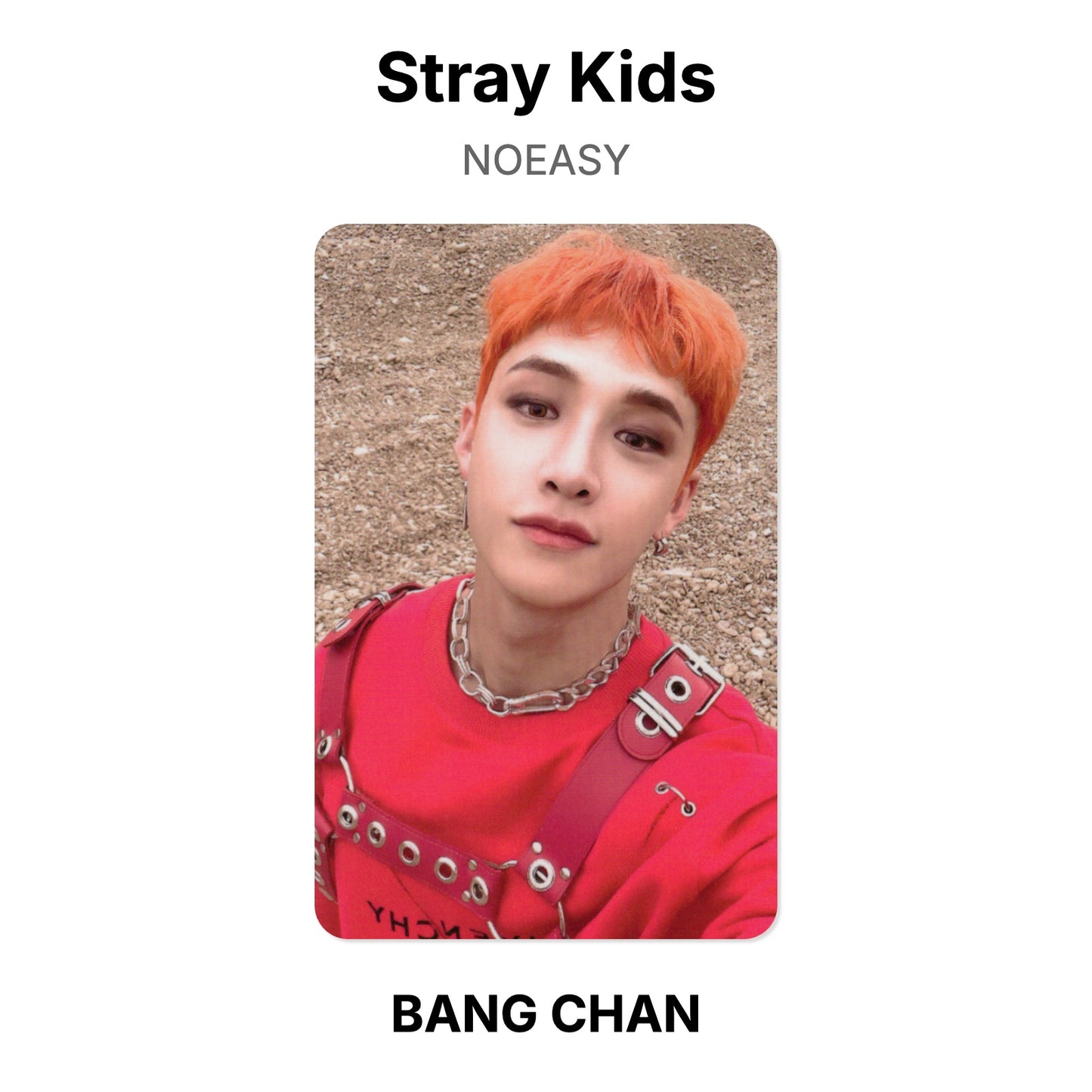 Stray Kids NOEASY photocard oficial