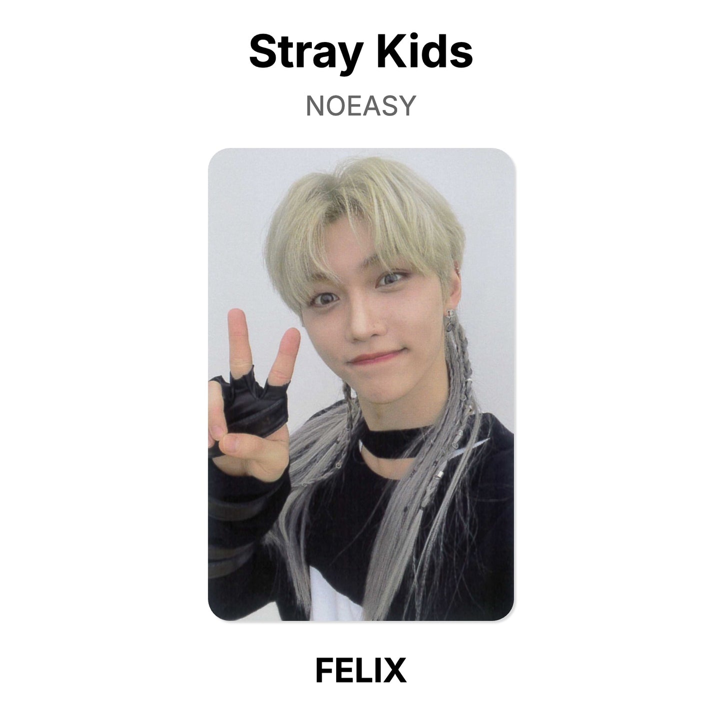 Stray Kids NOEASY photocard oficial