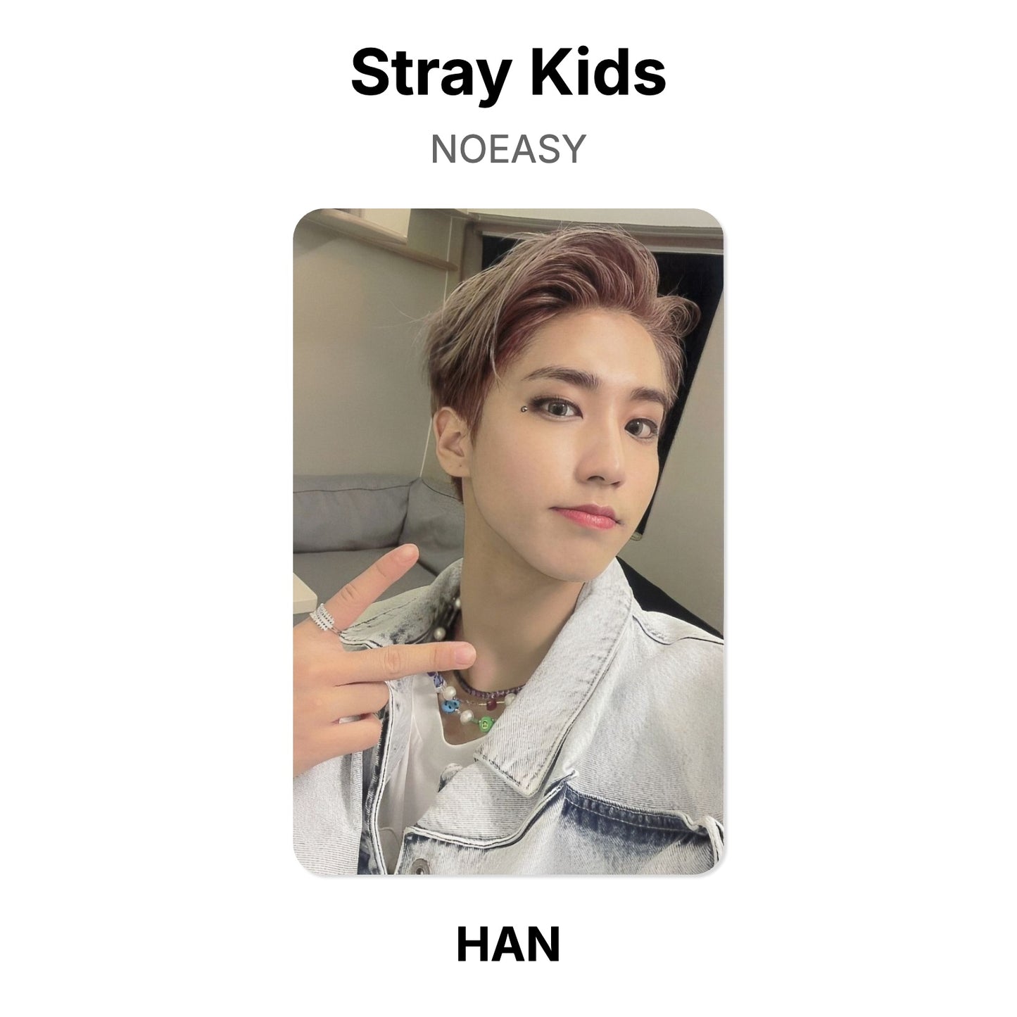 Stray Kids NOEASY photocard oficial