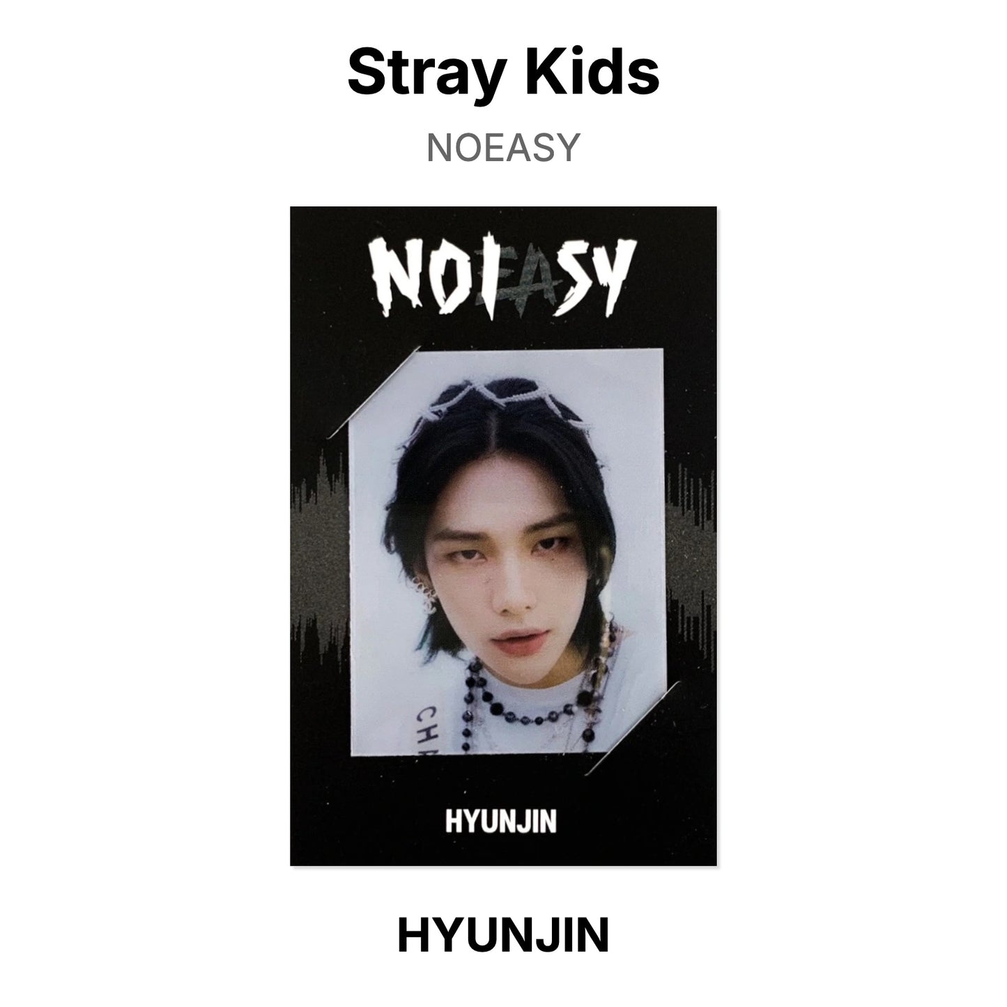 Stray Kids NOEASY photocard oficial