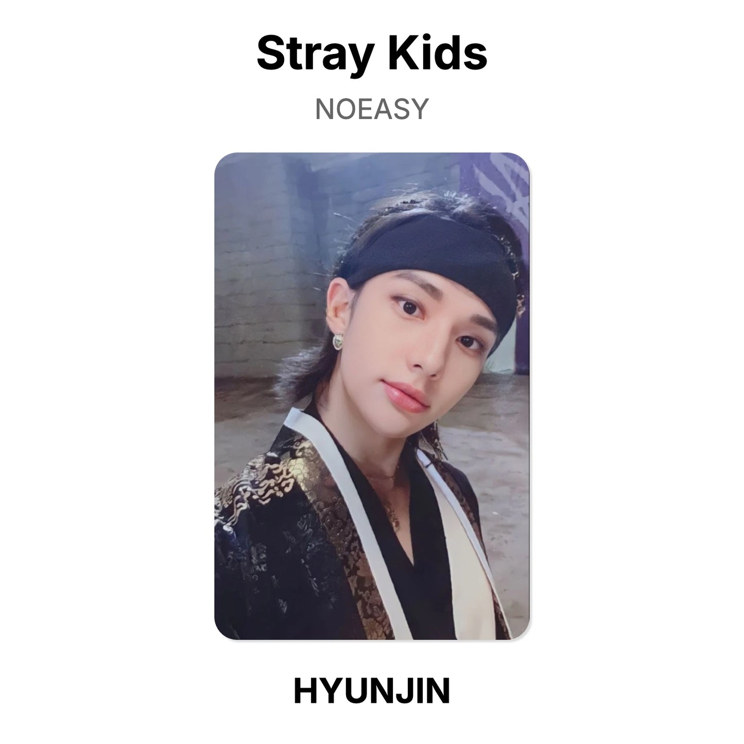 Stray Kids NOEASY photocard oficial