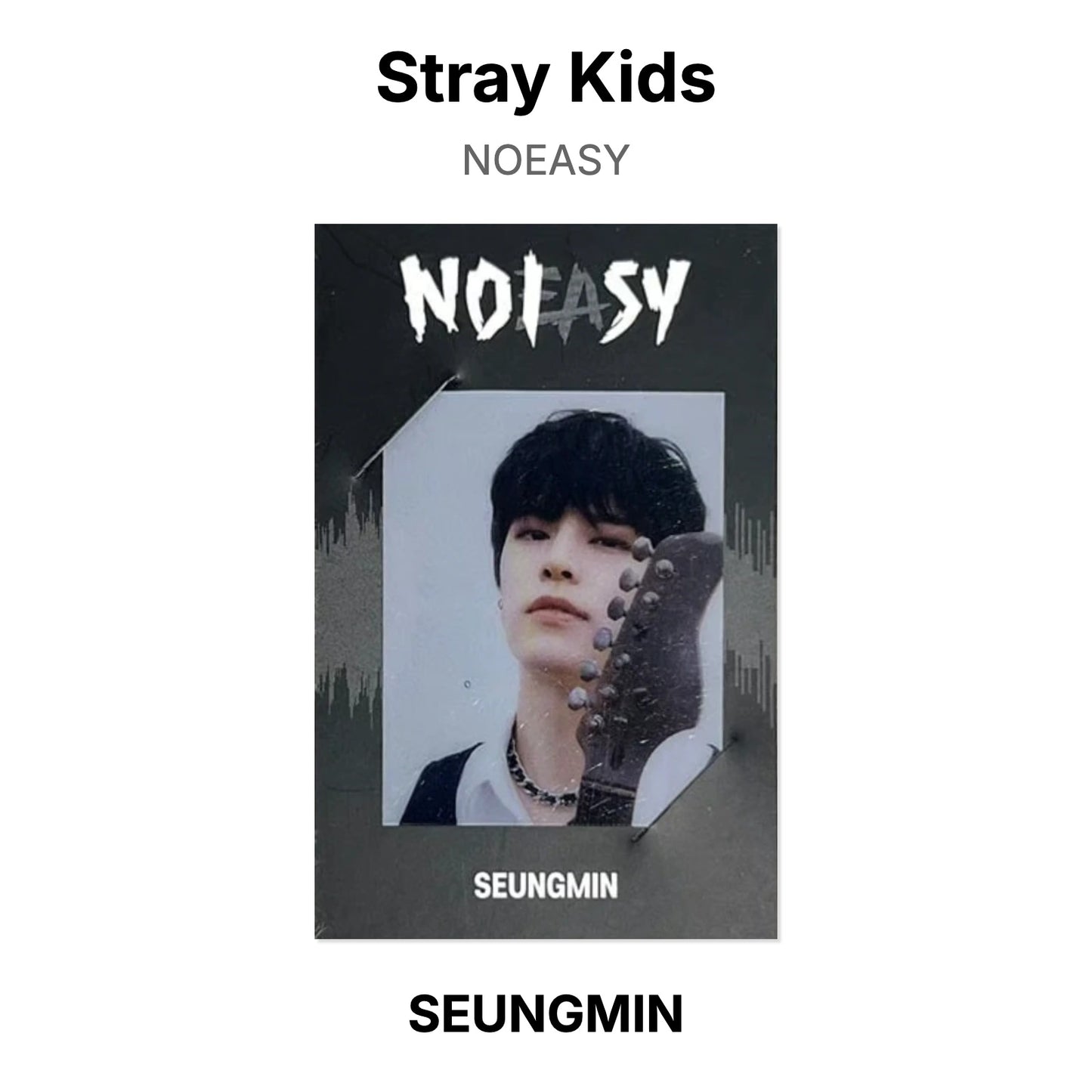 Stray Kids NOEASY photocard oficial