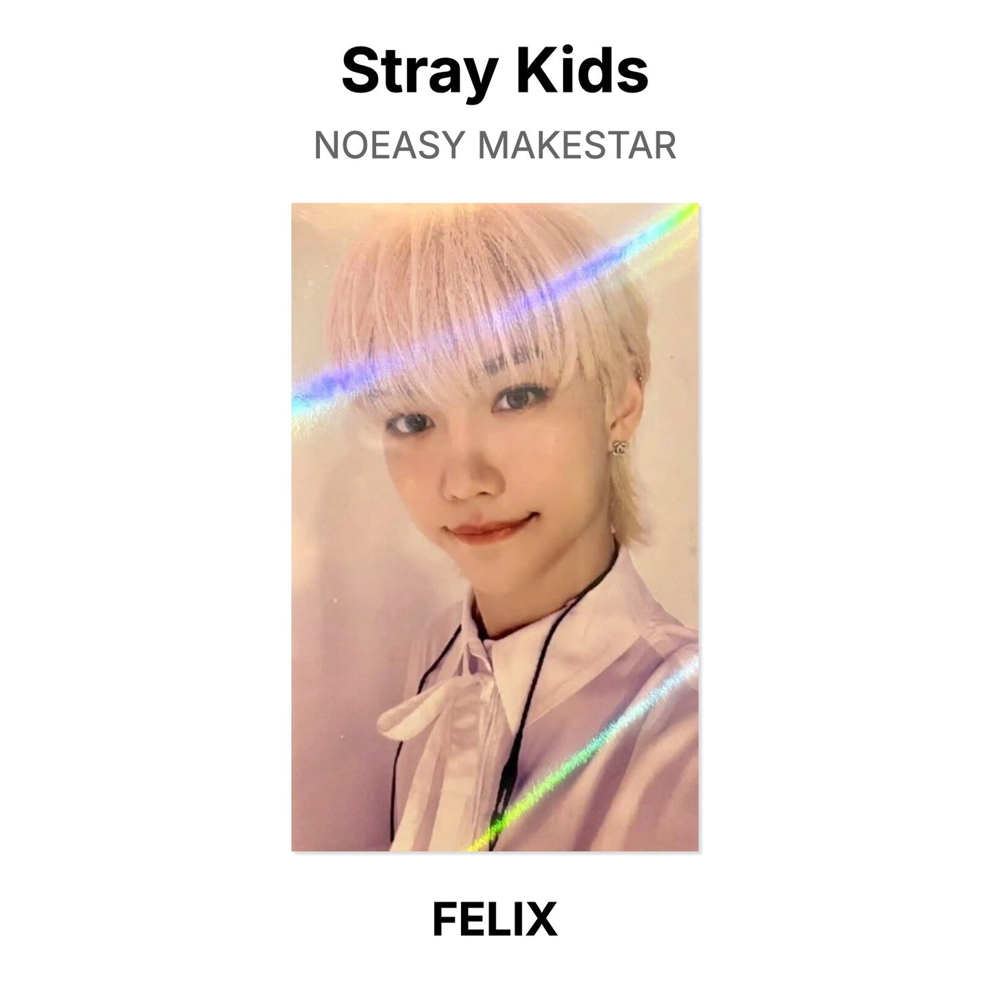 Stray Kids NOEASY MAKESTAR photocard officielle
