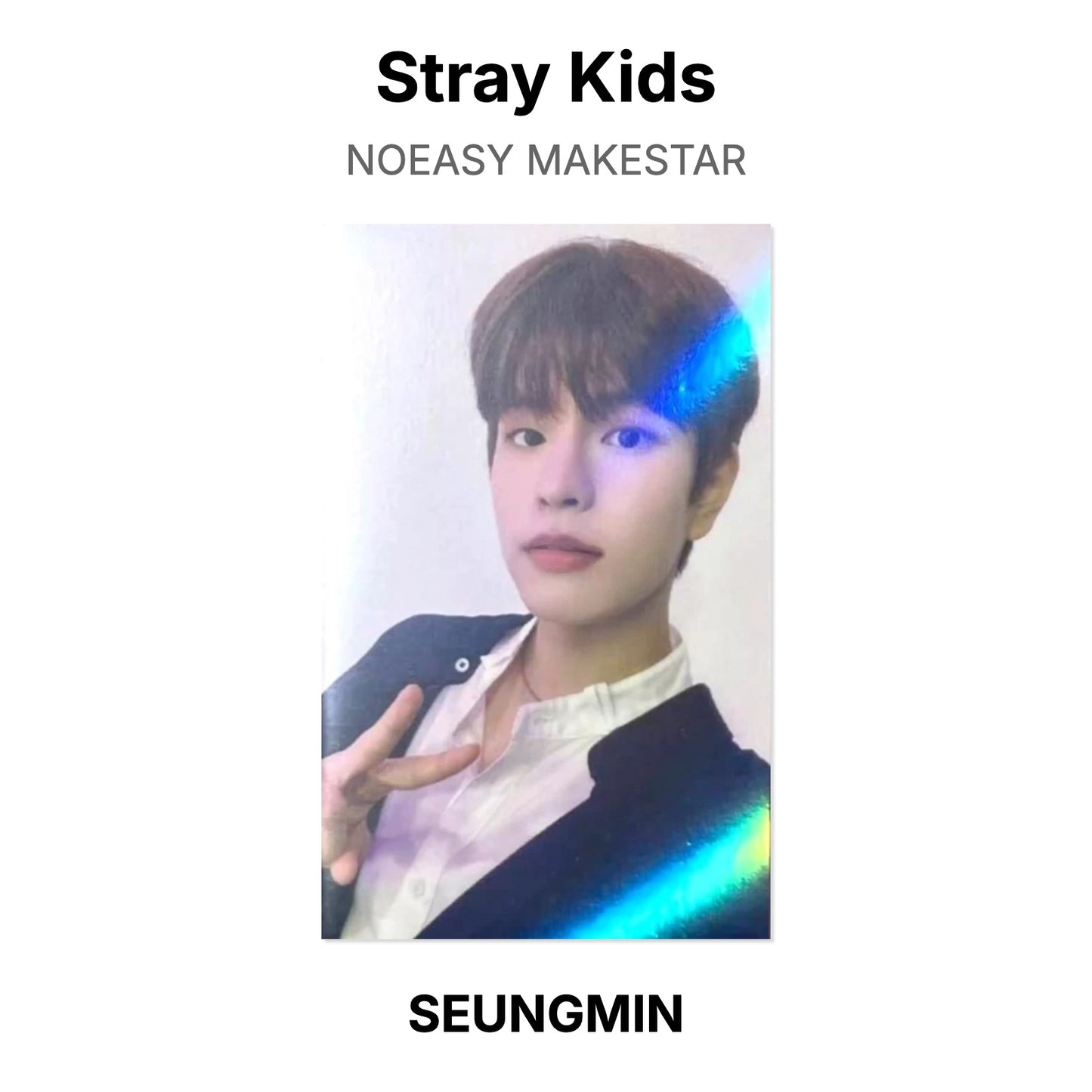 Stray Kids NOEASY MAKESTAR photocard officielle