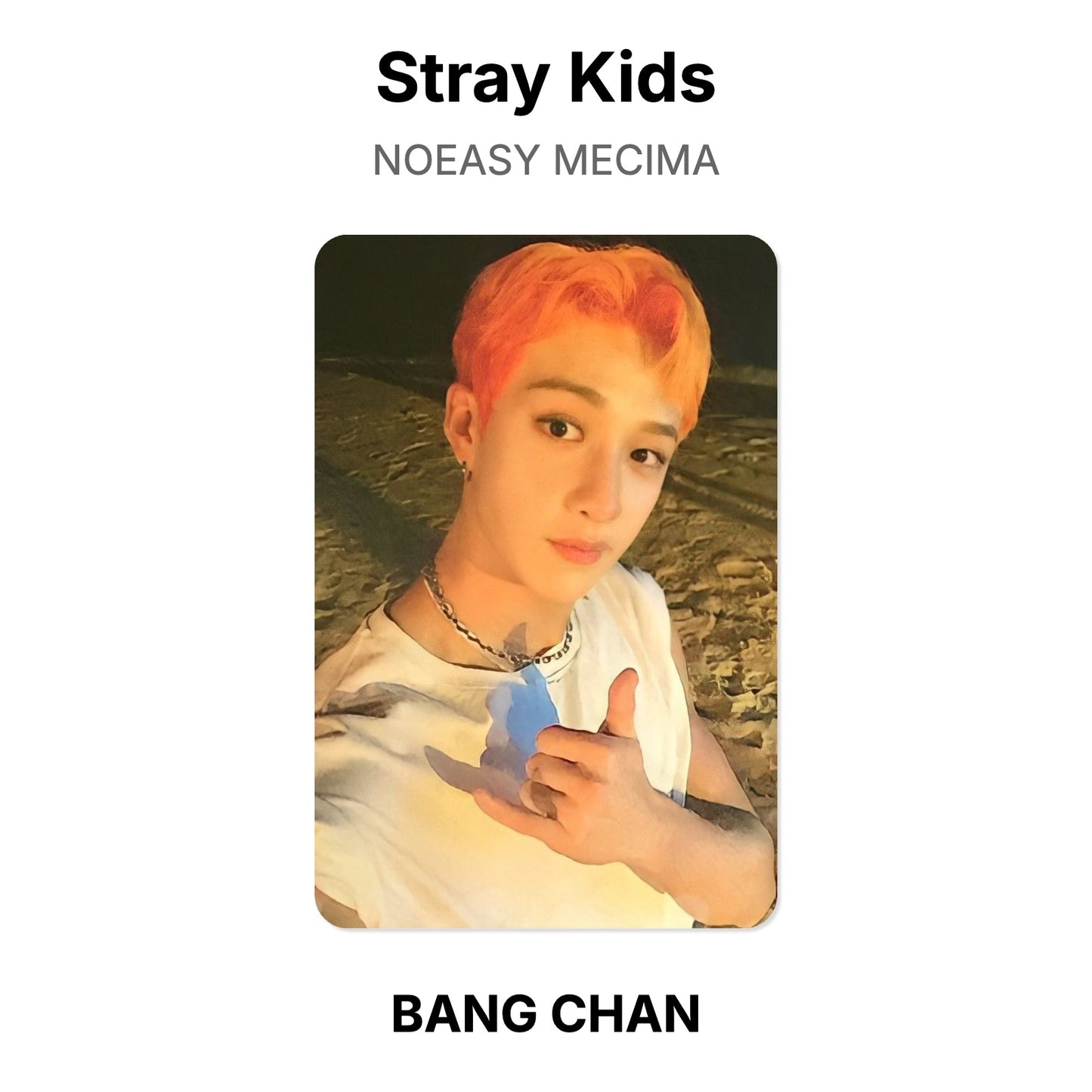 Stray Kids NOEASY MECIMA photocard officielle