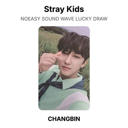 Stray Kids NOEASY SOUND WAVE LUCKY DRAW photocard oficial