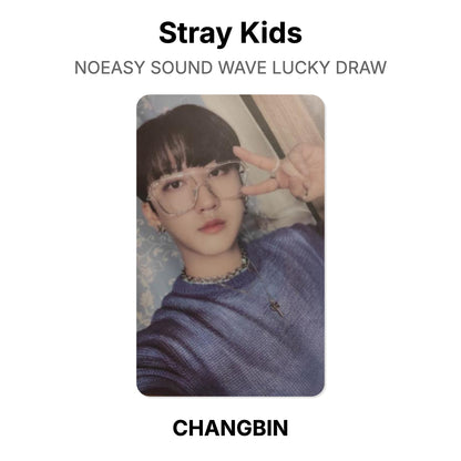 Stray Kids NOEASY SOUND WAVE LUCKY DRAW photocard oficial