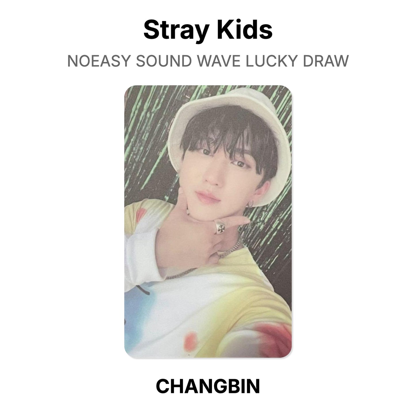Stray Kids NOEASY SOUND WAVE LUCKY DRAW photocard oficial