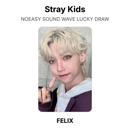Stray Kids NOEASY SOUND WAVE LUCKY DRAW photocard oficial