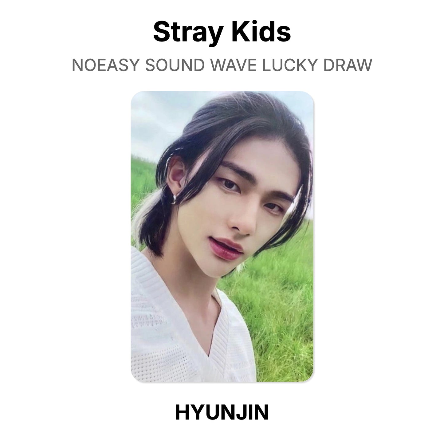 Stray Kids NOEASY SOUND WAVE LUCKY DRAW photocard oficial