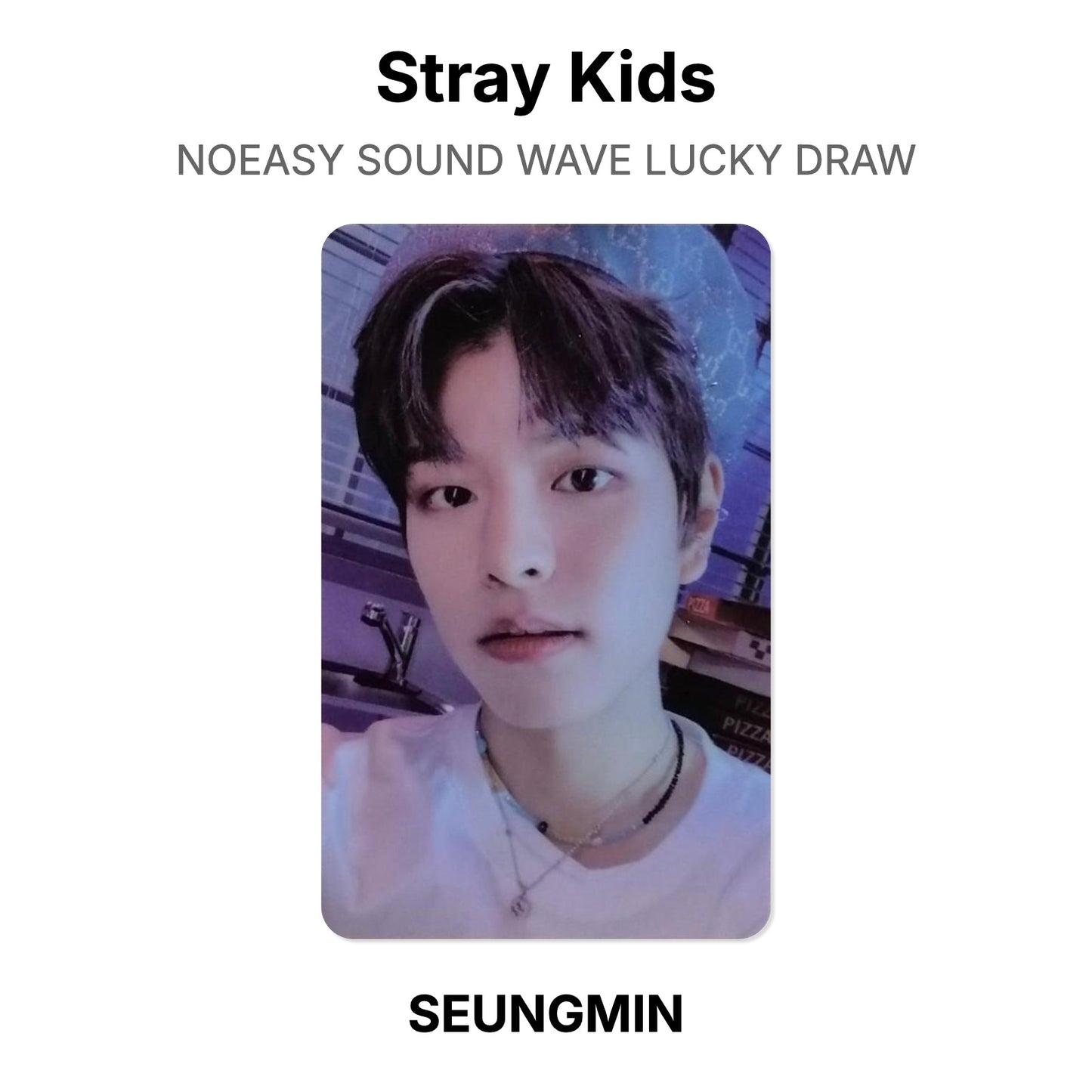 Stray Kids NOEASY SOUND WAVE LUCKY DRAW photocard oficial