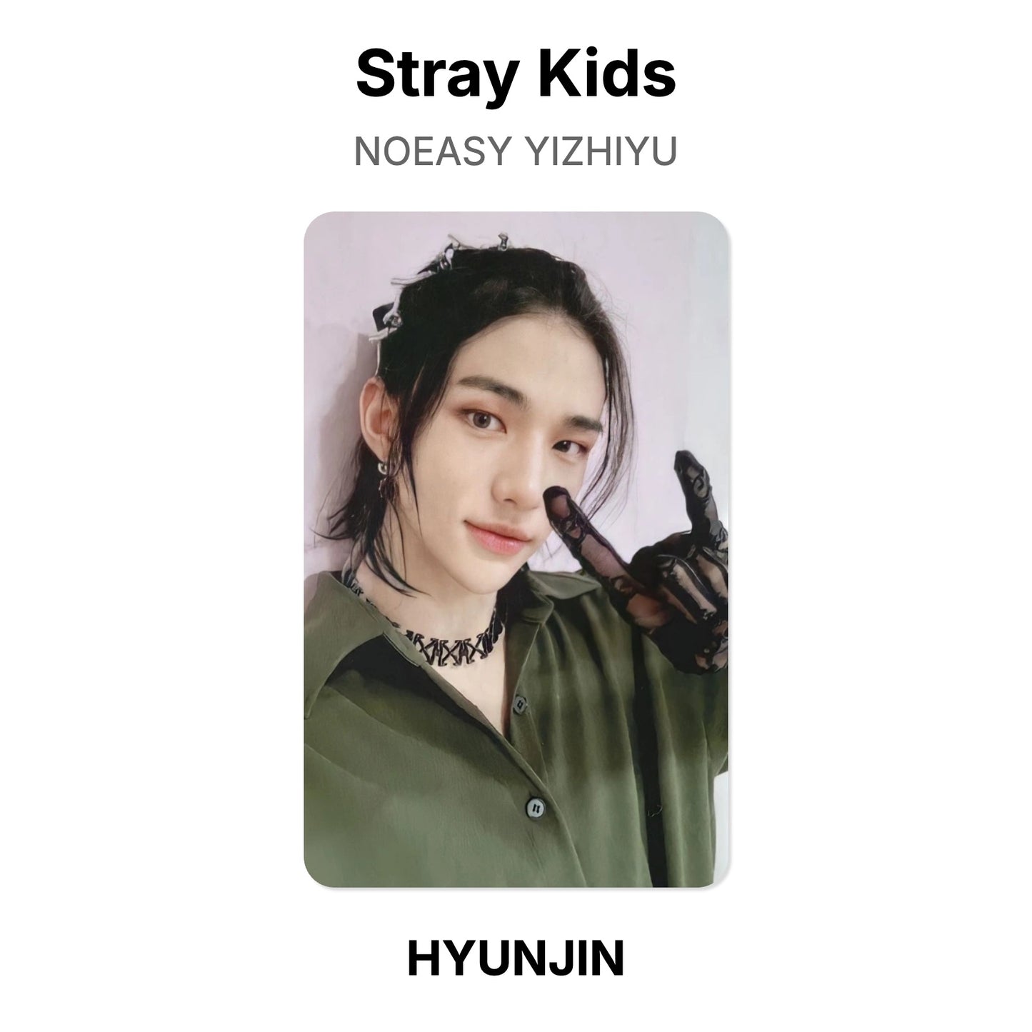 Stray Kids NOEASY YIZHIYU Official Photocard