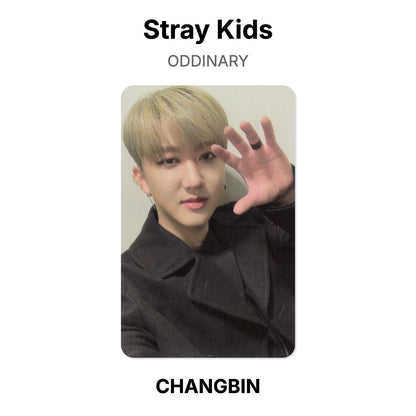 Stray Kids ODDINARY photocard oficial