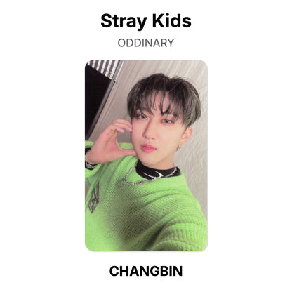 Stray Kids ODDINARY photocard oficial