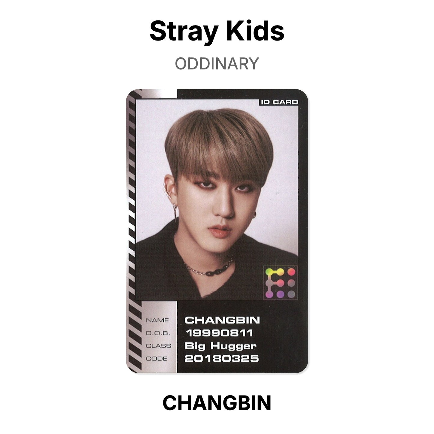 Stray Kids ODDINARY photocard oficial