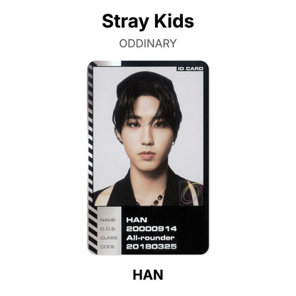Stray Kids ODDINARY photocard oficial