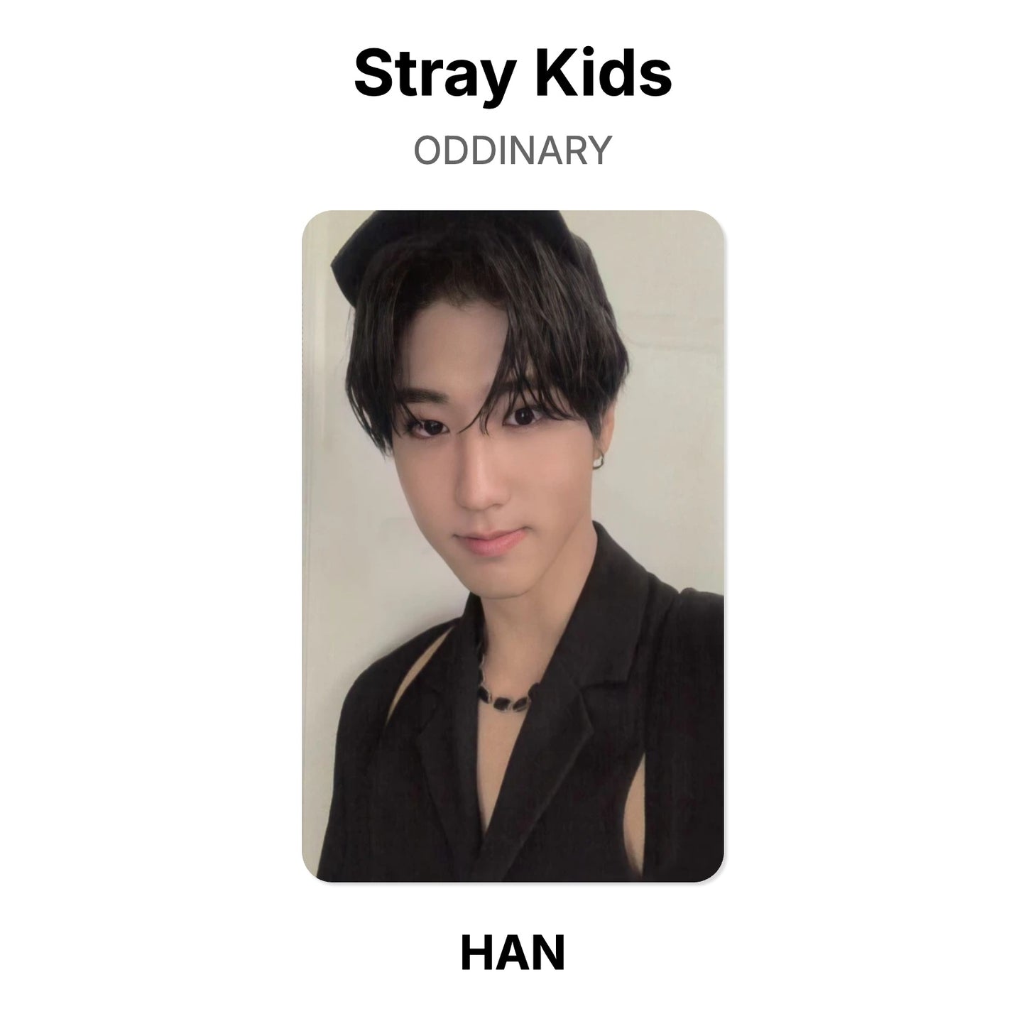 Stray Kids ODDINARY photocard oficial