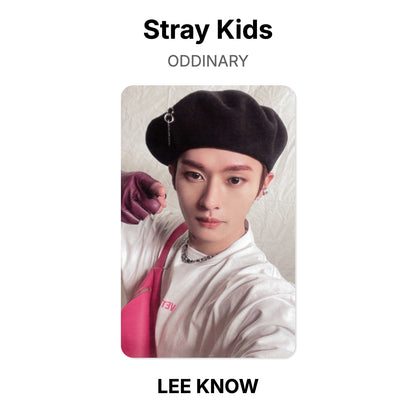Stray Kids ODDINARY photocard oficial