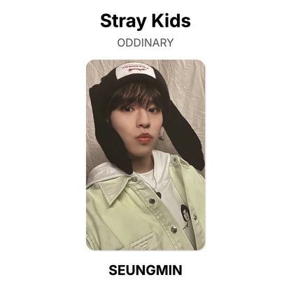 Stray Kids ODDINARY photocard oficial