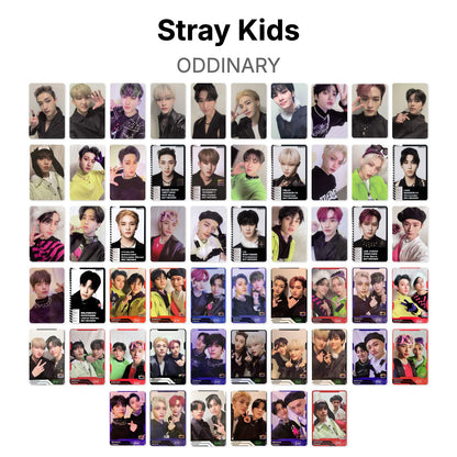 Stray Kids ODDINARY photocard oficial
