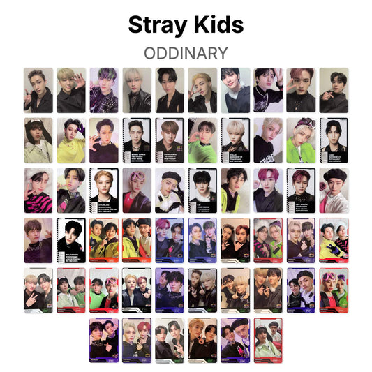 Stray Kids ODDINARY Official Photocard