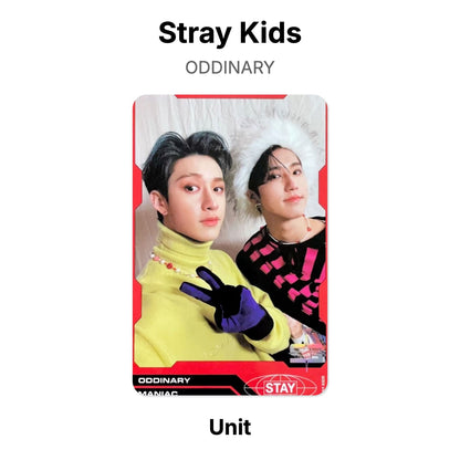 Stray Kids ODDINARY photocard oficial