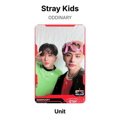 Stray Kids ODDINARY photocard oficial