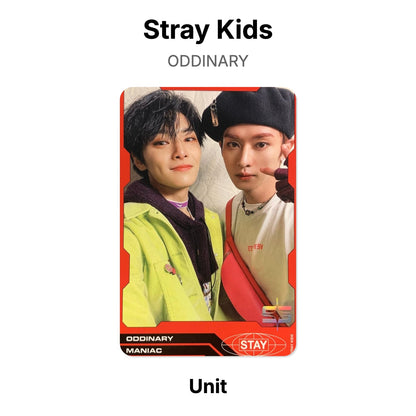 Stray Kids ODDINARY photocard oficial