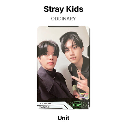 Stray Kids ODDINARY photocard oficial