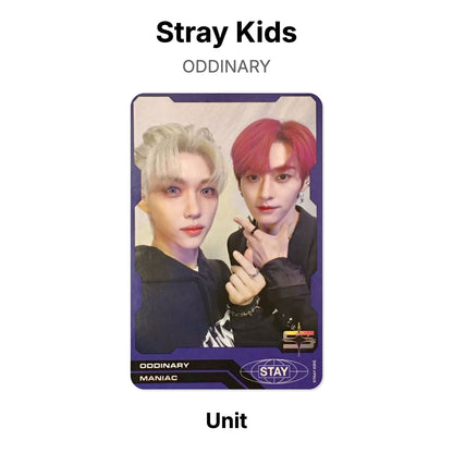 Stray Kids ODDINARY photocard oficial