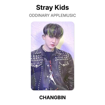 Stray Kids ODDINARY APPLEMUSIC virallinen Photocard