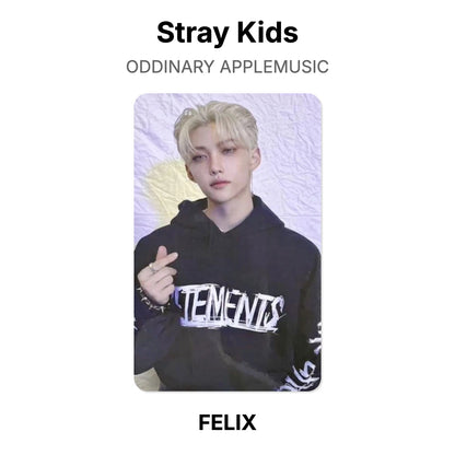 Stray Kids ODDINARY APPLEMUSIC virallinen Photocard