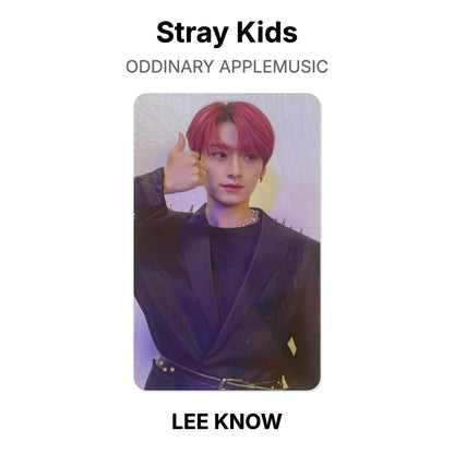 Stray Kids ODDINARY APPLEMUSIC virallinen Photocard