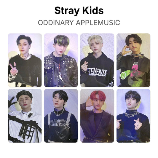 Stray Kids ODDINARY APPLEMUSIC photocard chính hãng