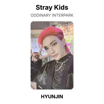 Stray Kids ODDINARY INTERPARK официальная фотокарта