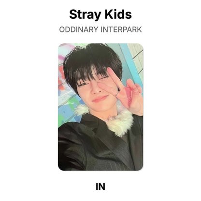 Stray Kids ODDINARY INTERPARK официальная фотокарта