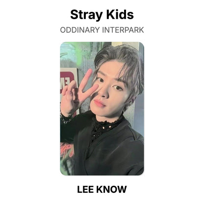 Stray Kids ODDINARY INTERPARK официальная фотокарта
