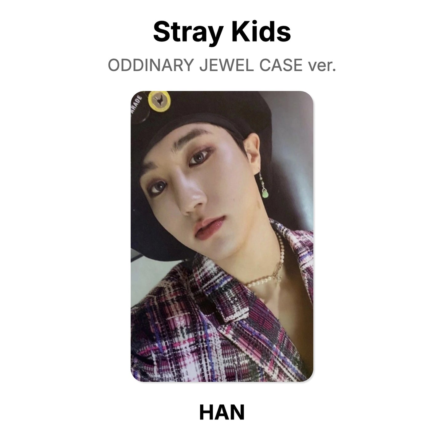 Stray Kids ODDINARY JEWEL CASE ver. 官方小卡