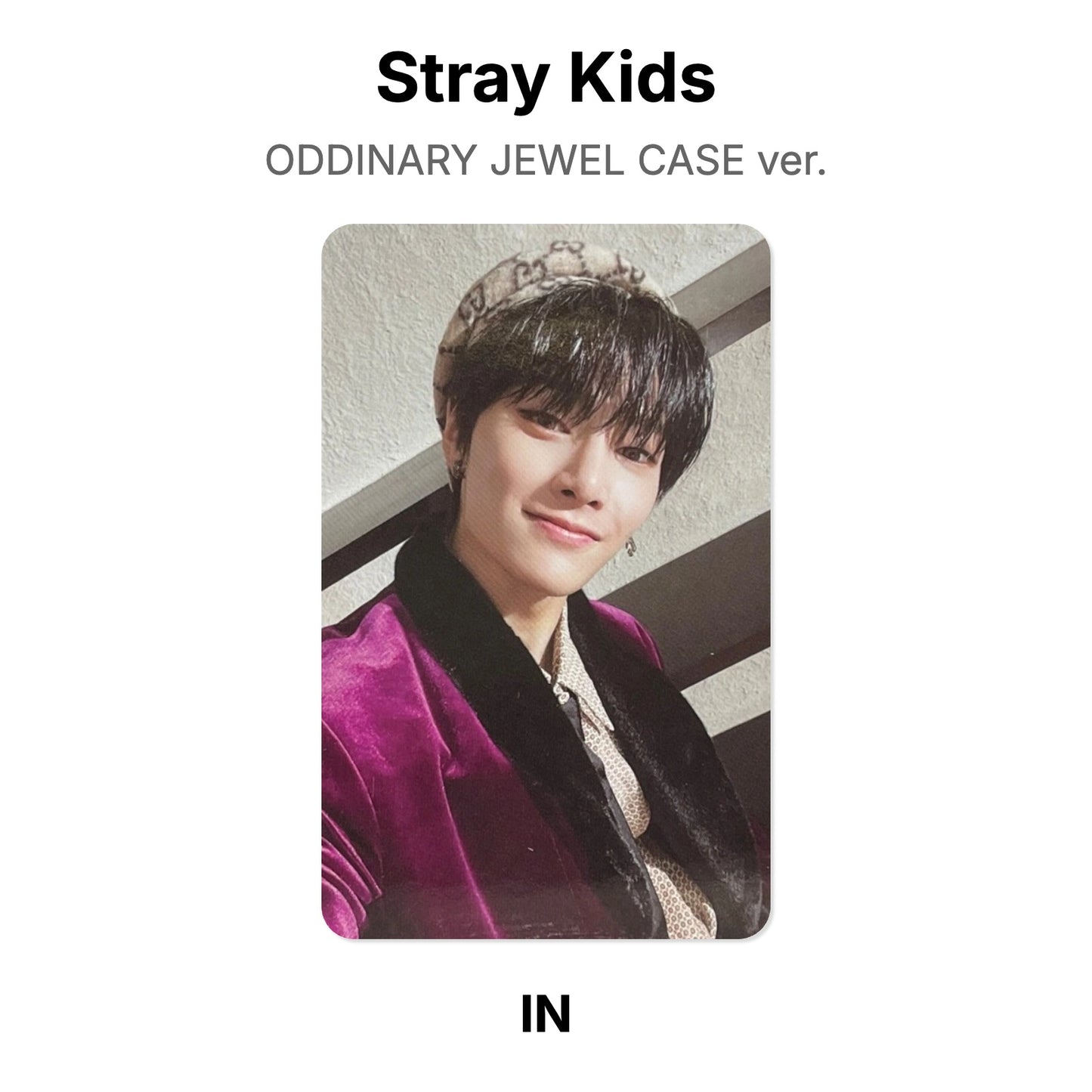 Stray Kids ODDINARY JEWEL CASE ver. 官方小卡