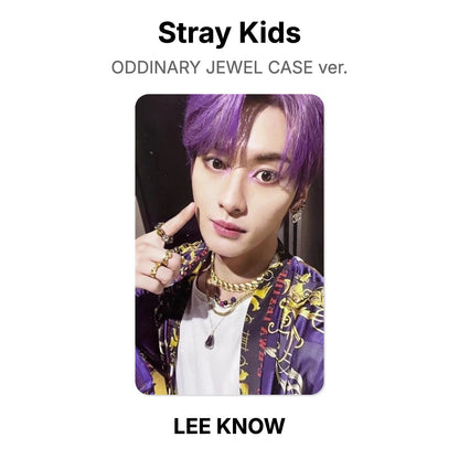 Stray Kids ODDINARY JEWEL CASE ver. photocard oficial
