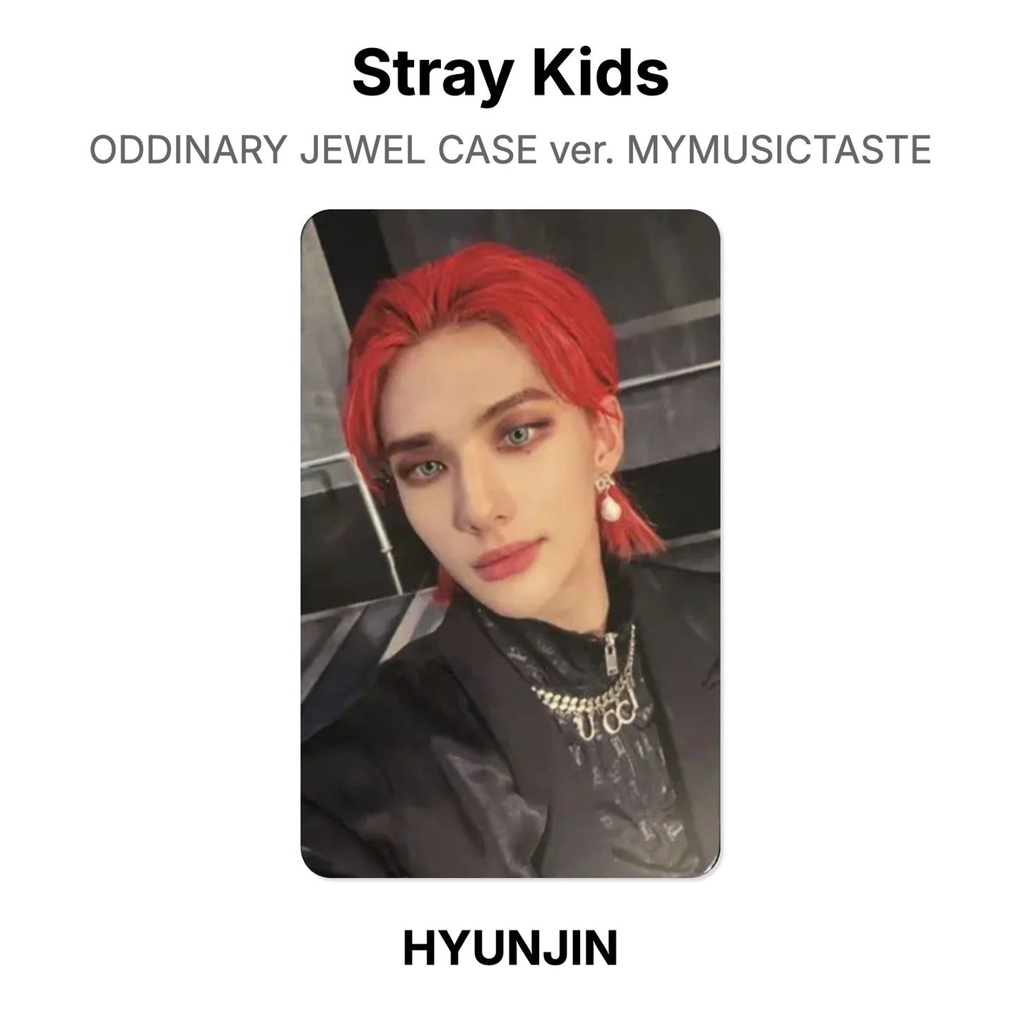 Stray Kids ODDINARY JEWEL CASE ver. MYMUSICTASTE 公式フォトカード