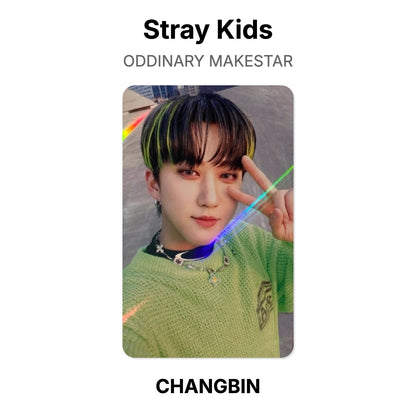Stray Kids ODDINARY MAKESTAR Offizielle Photocard