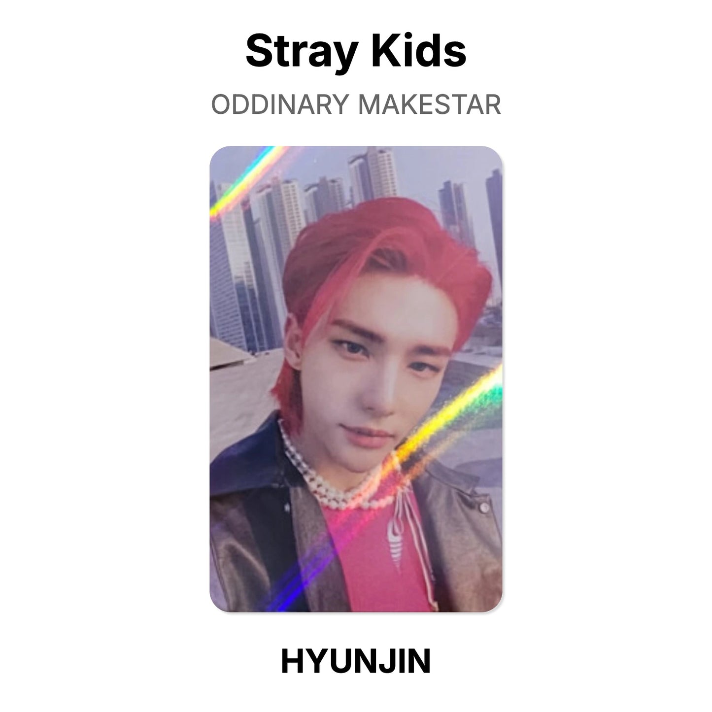 Stray Kids ODDINARY MAKESTAR Offizielle Photocard