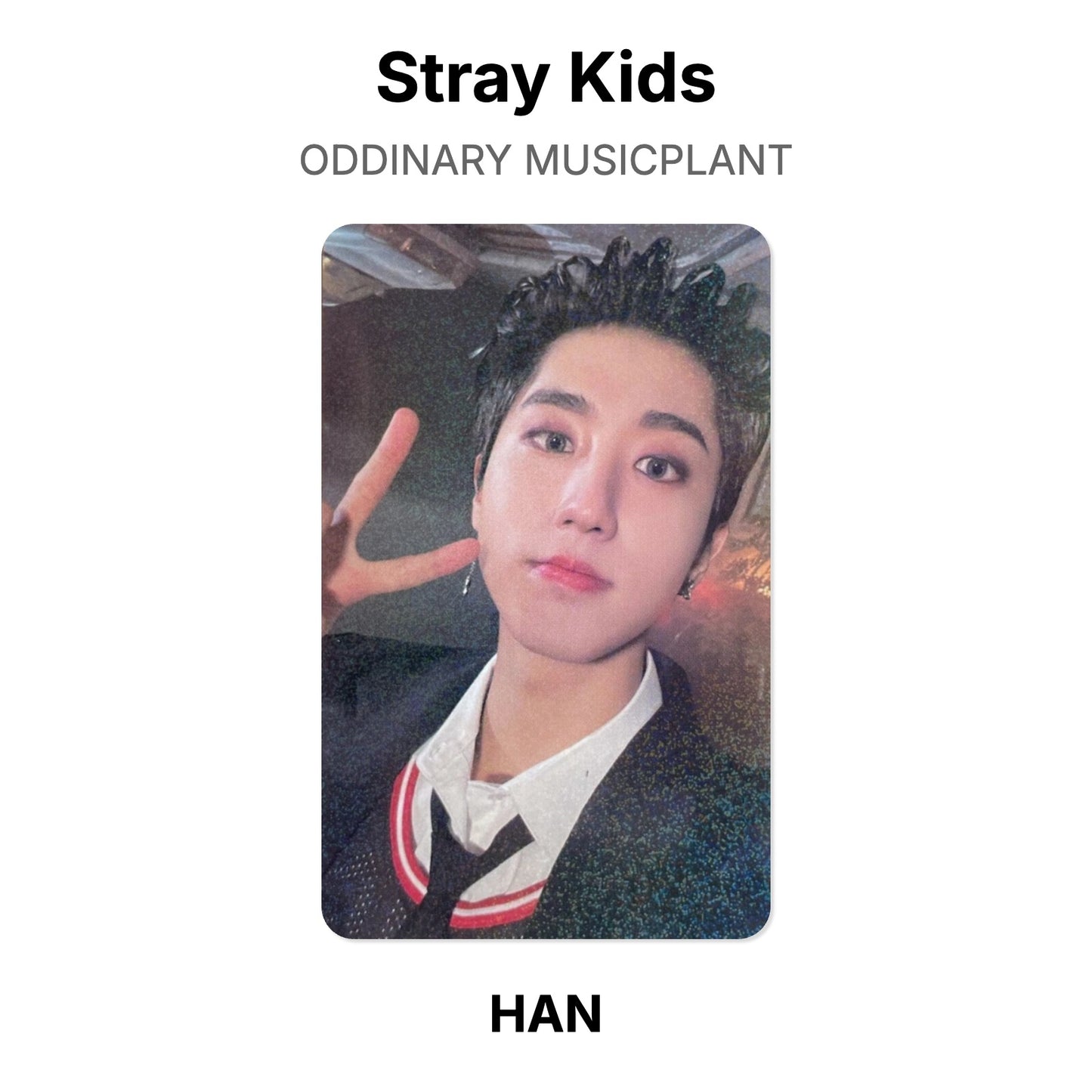 Stray Kids ODDINARY MUSICPLANT 官方小卡