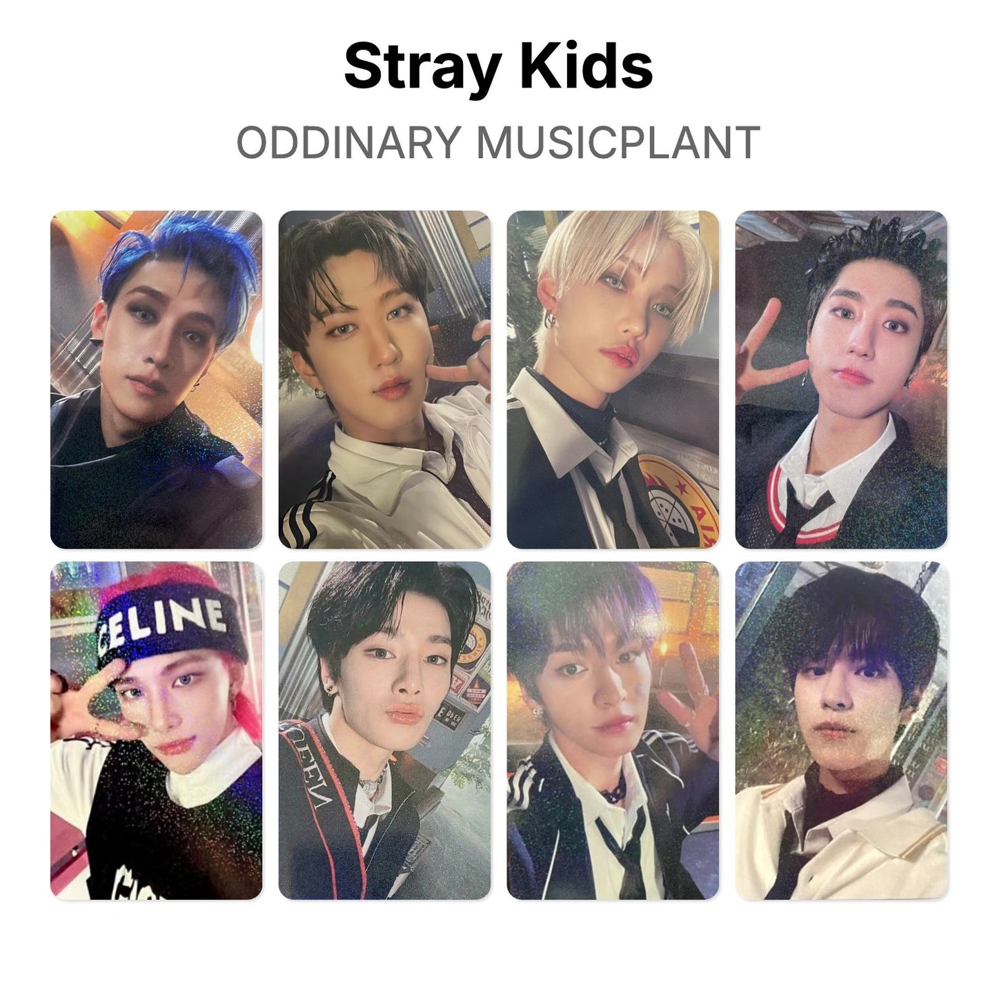 Stray Kids ODDINARY MUSICPLANT 官方小卡