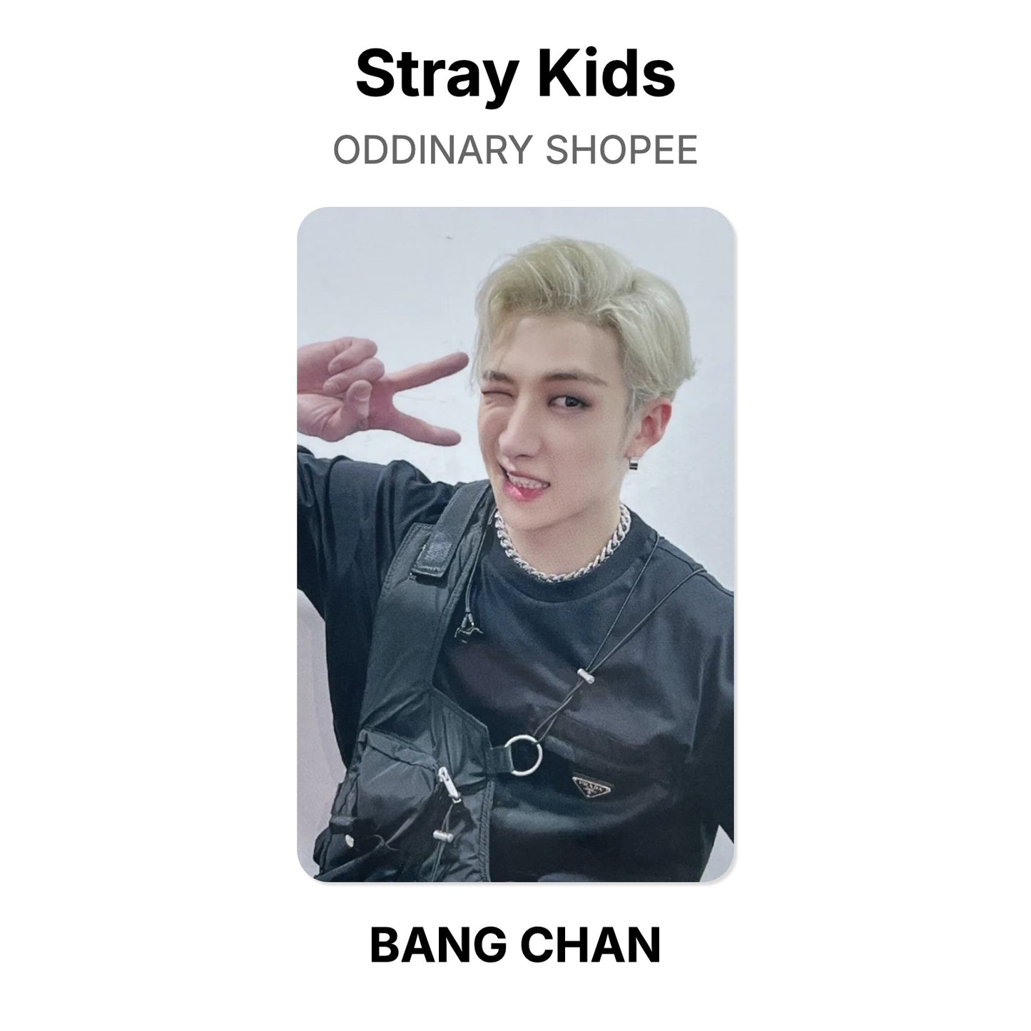 Stray Kids ODDINARY SHOPEE 官方小卡