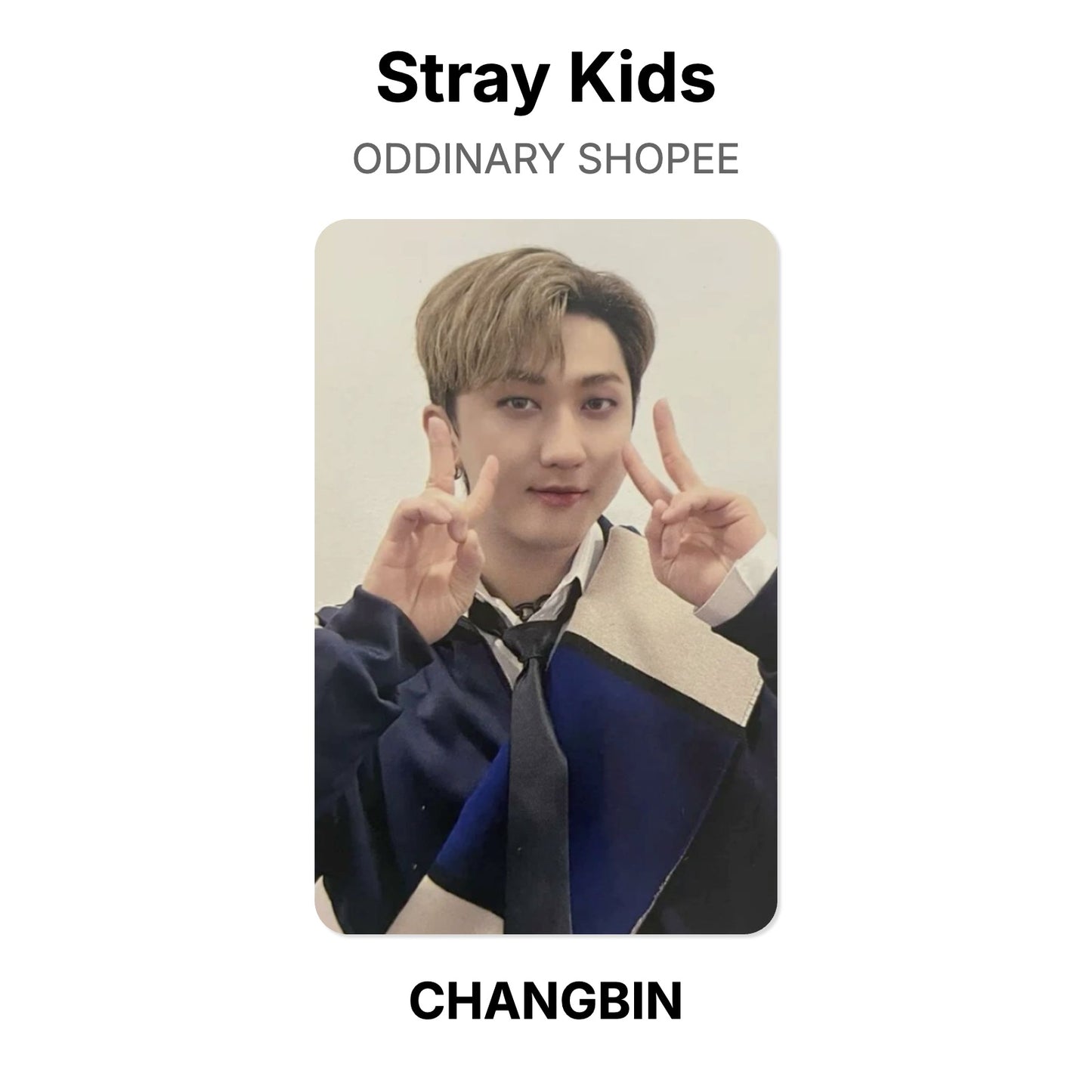 Stray Kids ODDINARY SHOPEE 官方小卡
