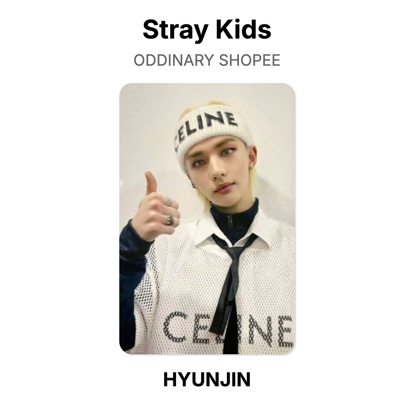 Stray Kids ODDINARY SHOPEE 官方小卡